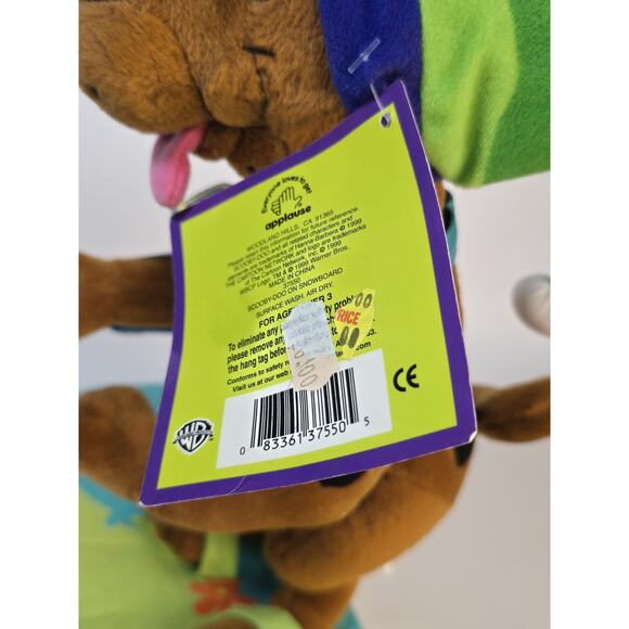Scooby-Doo Extreme Sports Snowboarding Applause Bendable 12" Witch's Ghost 1999 - Picture 5 of 8